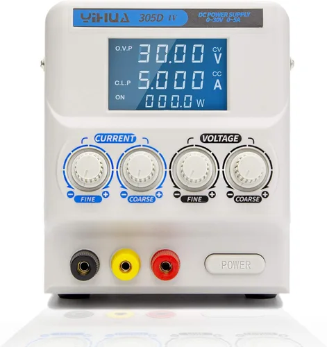 Miniatura 3 de YIHUA Paquete de estación de desoldadura profesional 948 con fuente de alimentación de laboratorio CC regulada YIHUA 305D-IV con soporte, kit