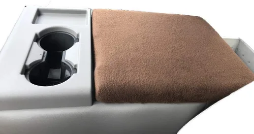 Miniatura 10 de Car Console Covers Plus Fabricados en EE. UU. Diseñados para Ford F150 F250 con asientos de salto 40/20/40 Modelos 2014-2025 Funda de forro polar