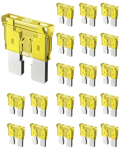 Miniatura 8 de Riseuvo 20 piezas Fusibles Estándar de 35A para Automóvil - Fusibles Automotrices de 35 AMP (ATO/APR/ATS), Fusible de Cuchilla de 32V (12/24V)