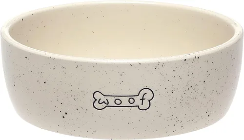 Miniatura 18 de Pearhead Ceramic Bone Appétit - Cuenco para perros, capacidad para 2 tazas, plato de gres para alimentos y agua, comedero para mascotas gris y Tazón