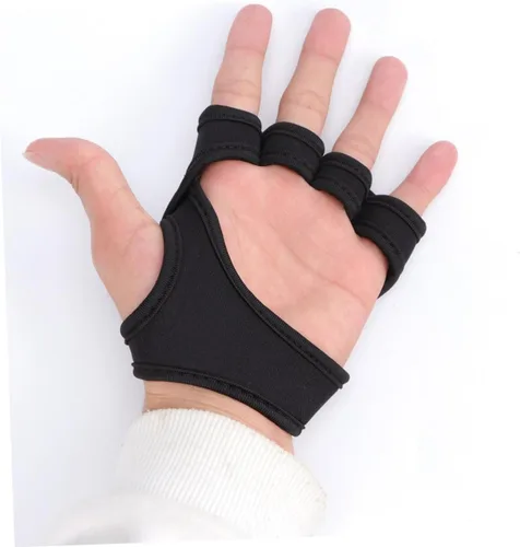 Miniatura 8 de INOOMP Guantes de gimnasio para hombres y mujeres, guantes de entrenamiento para hombres, guantes de mano para hombres y hombres, guantes sin dedos