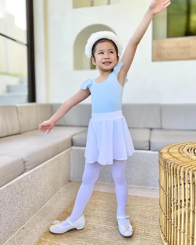 Miniatura 3 de Stelle - Mallas muy suaves para bailar o de ballet para niñas (para niñas muy pequeñas, niñas pequeñas y niñas grandes)