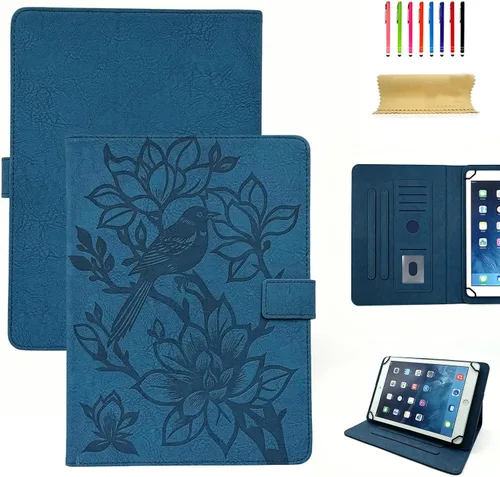 Miniatura 10 de Dteck Funda universal (9.6" a 10.5") - Funda plegable de cuero con tapa para tableta Android 10 10+ pulgadas/Samsung Galaxy Tab 9.6 9.7 10.1 10.4