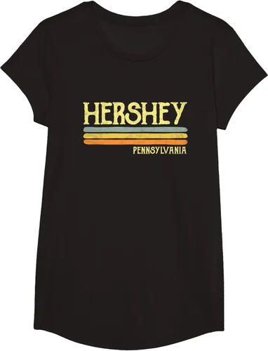 Miniatura 6 de Camiseta vintage de regalo de recuerdo de Hershey Pennsylvania PA, Negro, S