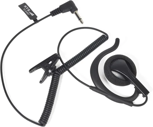 Miniatura 7 de HYS Auricular único con cable de 0.138 in para escuchar, auricular táctico, aplicación de la ley, guardaespaldas, seguridad, kit de auriculares