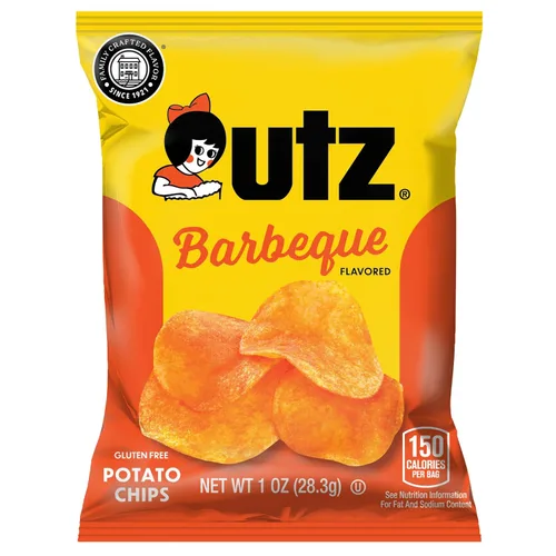 Miniatura 4 de Utz Papas fritas para barbacoa, 1 onza (paquete de 60), papas fritas crujientes hechas de papas frescas, aperitivos individuales crujientes