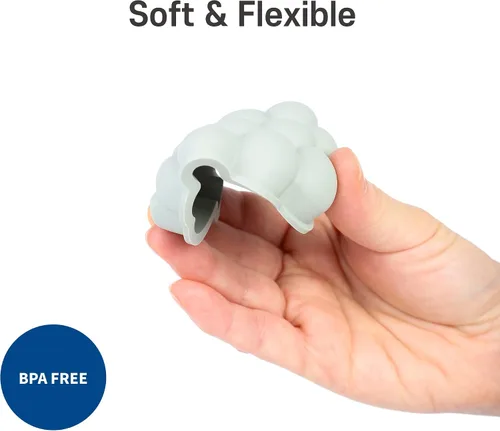 Miniatura 5 de BLUE GINKGO Herramientas de jardinería para niños pequeños, juguetes de playa de silicona, juguetes de jardín para niños pequeños Juego de pala