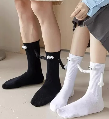 Miniatura 2 de Eszeifx Calcetines magnéticos de mano para adultos y niños, calcetines a juego para parejas, amigos, familia