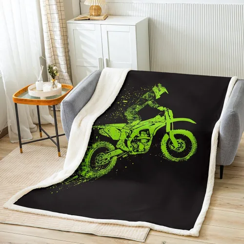 Miniatura 10 de Manta de forro polar con estampado de bailarina rosa para niñas, felpa suave y mullida para cama, sofá, bonita sherpa floral de hoja de palma Multi
