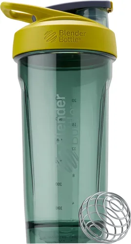 Miniatura 14 de BlenderBottle Strada Tritan - Botella mezcladora con tapa de bloqueo, 28 onzas, negra Negro