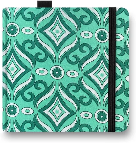 Miniatura 20 de 5x5 Prácticos Cuadernos de Bocetos de Acuarela de Tela de Mano Hechos a Mano con Tapa Dura de Tela de Costura de Viaje Papel de Acuarela Bola de ojo