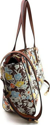 Miniatura 4 de Tory Burch Emerson - Bolso pequeño con cremallera superior estampada Reverie Reverie