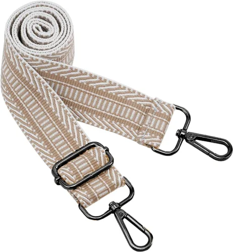 Miniatura 14 de ZOOEASS Hebillas de níquel Correa ancha para el hombro ajustable de repuesto para cinturón de pistola, hebilla de guitarra estilo bandolera