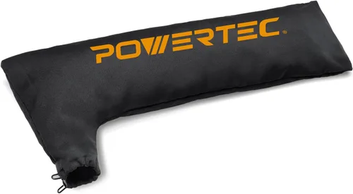 Miniatura 10 de POWERTEC Bolsa colectora de polvo para sierra ingletadora de 7-1/4 pulgadas, 8-1/2 pulgadas, se adapta a puertos de polvo nominales de 1-1/2
