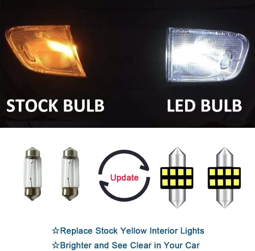 Miniatura 2 de AWALITED Juego de 8 bombillas LED Impreza WRX para interiores ultra brillantes para Subaru WRX, WRX STI, Impreza 2004-2018 2019 2020 2021 Subaru