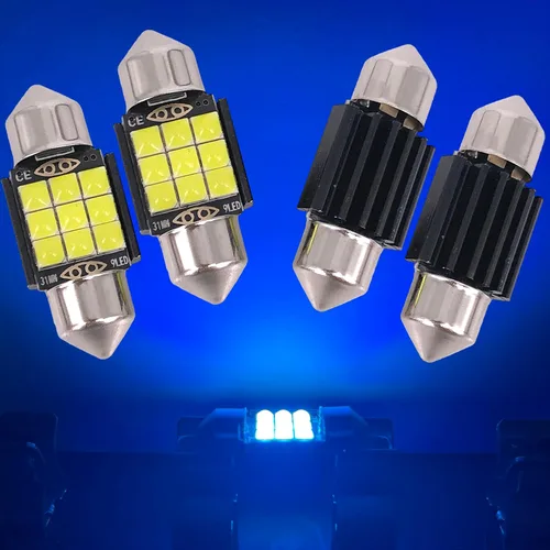 Miniatura 20 de SOCAL-LED - Bombilla LED de 0.157 x 1.220 in de Canbus Super Bright 3030 Chipset para interior de coche, luz de cúpula DE3175, luz de mapa, azul