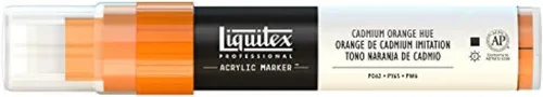 Miniatura 54 de Rotuladores de pintura Liquitex Professional, de punta ancha, Verde fosforescente, 8mm Verde fluorescente