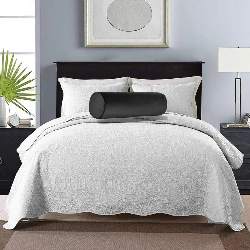 Miniatura 5 de Fundas de almohada enrollable para el cuello con cremallera - Fundas de almohada bolster/cilíndricas redondas de Luna Llena para dormitorio, sala