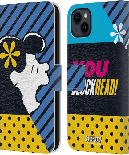 Miniatura 175 de Head Case Designs Funda de piel con licencia oficial de Peanuts Snoopy & Woodstock Balloon Halfs and Laughs para Apple iPhone 7/8/SE 2020 y 2022