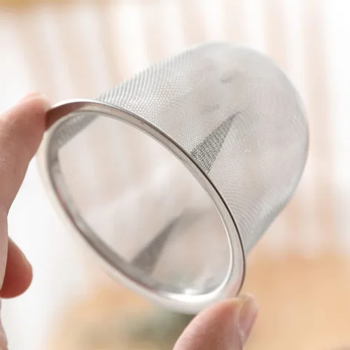 Miniatura 6 de 6 uds. Tetera de té de repuesto de acero inoxidable de malla de filtro Infusor de té chino tetera tetera japonesa Tetera Colador de malla Accesorios