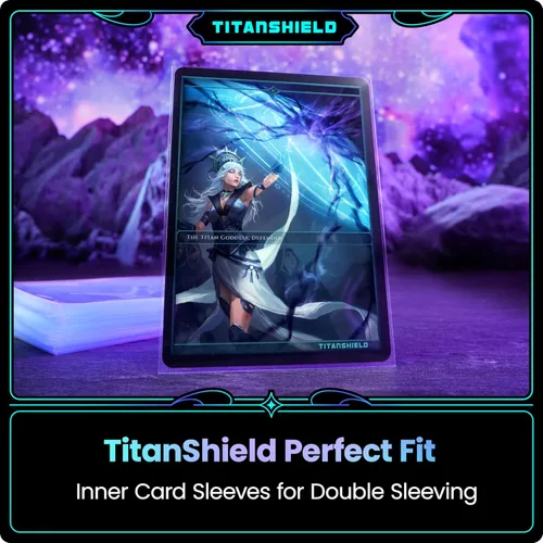 Miniatura 3 de TitanShield Fundas interiores transparentes y transparentes 1000 quilates Se adapta perfectamente a las fundas de tarjetas Compatible