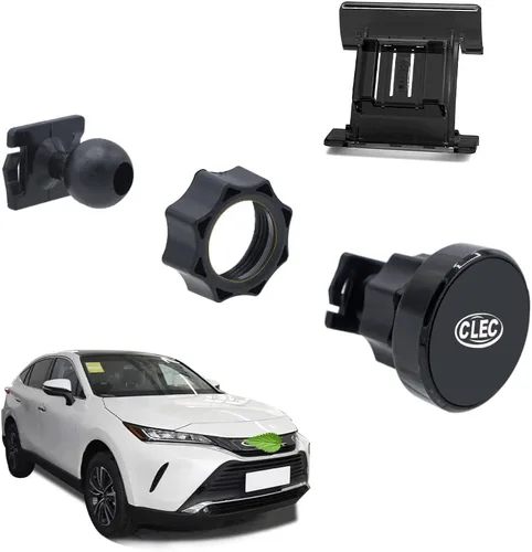 Miniatura 4 de Bwen Soporte de teléfono para automóvil compatible con Toyota Venza 2024 2023 2022 2021 Soporte magnético fuerte para ventilación de aire, soporte
