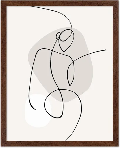 Miniatura 51 de Poster Master Póster de cara de mujer, impresión de dibujo de línea, arte moderno, arte de boceto, arte de pared de esquema, regalo para hombres