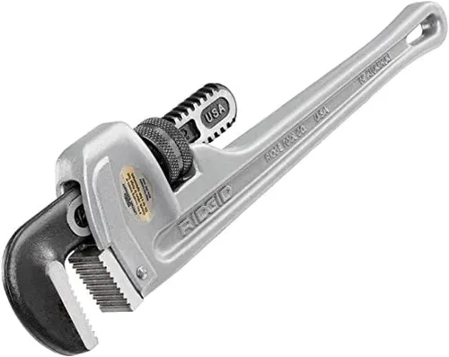 Miniatura 5 de RIDGID Llaves de tubo recto de aluminio, modelos de 24 pulgadas (31105) y 14 pulgadas (31095)
