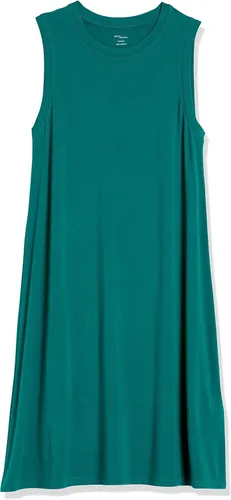 Miniatura 5 de Tienda Essentials - Vestido de jersey estilo swing sin mangas y de ajuste holgado para mujer (anteriormente de Daily Ritual)