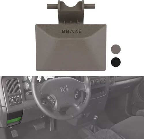 Miniatura 9 de TQPONLY 74934 Manija para Liberar Freno de Estacionamiento (Gris Niebla) Compatible con Dodge Ram 1500 2500 3500 de 1998 a 2002 Reemplaza RU38RC8AA