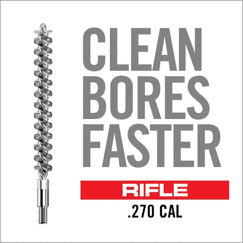 Miniatura 10 de Real Avid Bore-Max - Cepillo para pistola de bronce para limpieza rápida de armas, cepillo de barril niquelado