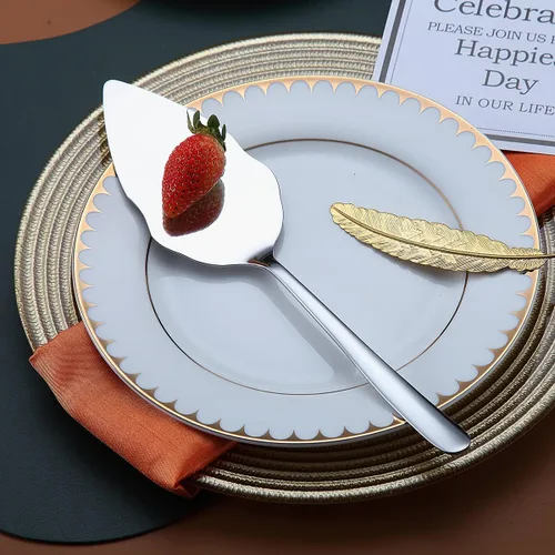 Miniatura 6 de Juego de cuchillo y servidor de pastel de boda, juego de corte de pastel de acero inoxidable para boda, incluye cortador de pasteles y servidor