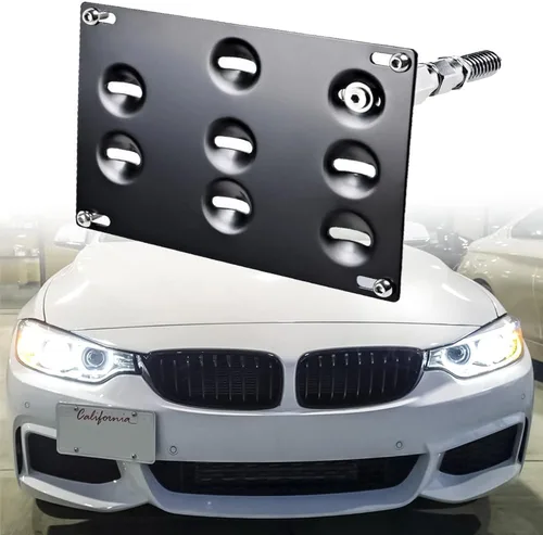 Miniatura 2 de Teng Auto Soporte de Gancho de Remolque Delantero para Placa de Matrícula para BMW 2 3 4 5 Serie X1 X3 X4 Z4 i3 F22 F30 F31 F32 F33 F36 F10 F11 F07