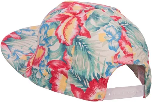 Miniatura 2 de Jeanne Simmons Gorra Snapback de algodón hawaiano para hombre