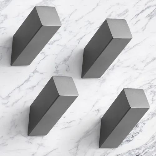 Miniatura 9 de NINETREX Ganchos negros para toallas, gancho negro mate, ganchos modernos para toallas, ganchos de acero inoxidable SUS 304, resistentes al agua