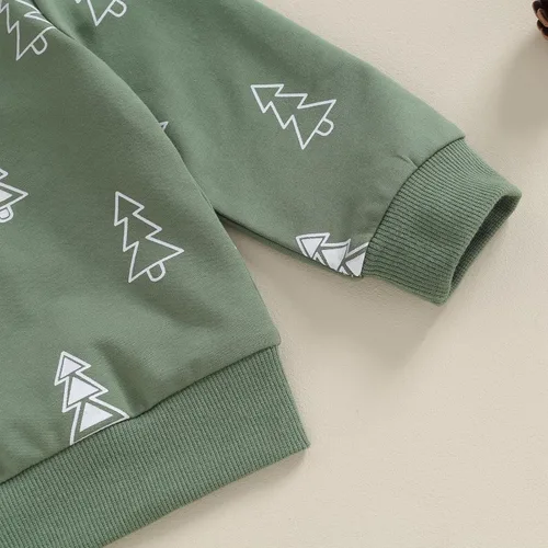 Miniatura 3 de Murnouche Conjunto de ropa de 2 piezas para bebé niño y niño pequeño