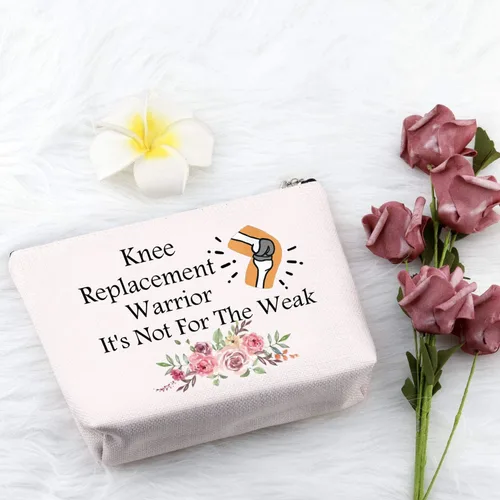 Miniatura 3 de PXTIDY Reemplazo de rodilla Guerrero Regalo Cirugía de Rodilla Recuperación Bolsa Cosmética Artroplastia Artroplastia Guerrero Mamá Esposa Regalo