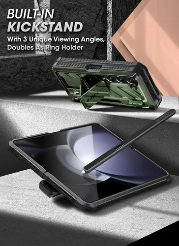 Miniatura 6 de SUPCASE Funda para Galaxy Z Fold 5 con Soporte para S Pen (Unicorn Beetle Pro), [Protector de Pantalla y Soporte Integrados]