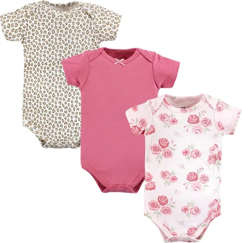Miniatura 217 de Hudson Baby baby-girls Cotton Bodysuits 3-pack