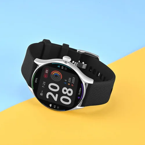 Miniatura 8 de Anbeer Correa de reloj de silicona de 0.630 in, 0.709 in, 0.787 in, 0.866 in, 0.945 in, 0.748 in y 0.827 in, correas de reloj de goma de liberación