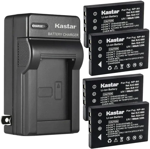 Miniatura 7 de Kastar Cargador de batería de pared AC para Kodak KLIC-5000 K7600-C, Kodak EasyShare LS420, EasyShare LS433, EasyShare LS443, Easyshare LS633