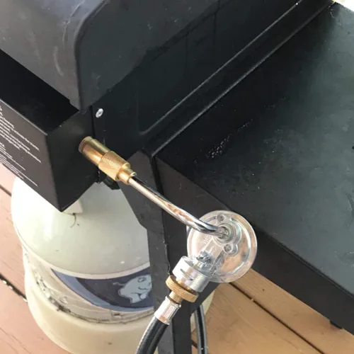 Miniatura 8 de BBQ Future Regulador con manguera adaptador de propano de repuesto para parrillas de mesa Blackstone de 17 pulgadas y 22 pulgadas