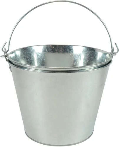 Miniatura 6 de Cubo de cerveza galvanizado de 5 cuartos de galón 9x9x7 pulgadas (paquete de 3)