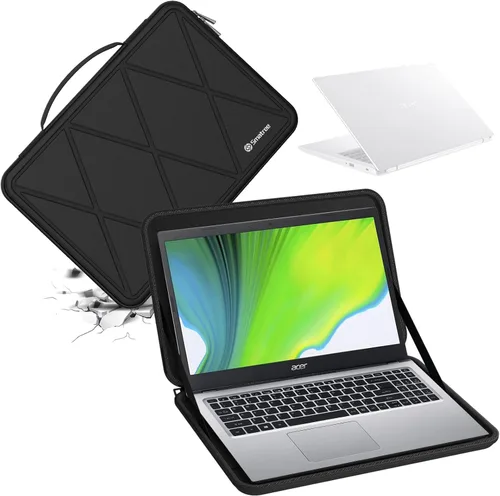 Miniatura 24 de Smatree Funda Protectora EVA Dura Compatible para Acer Aspire 5 A515/3 A315/1 A115 de 15.6 Pulgadas, para Acer Aspire Vero Green-AV15 Funda Serie X