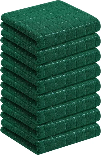Miniatura 155 de Homaxy Paños de cocina 100% algodón de felpa, toallas de cocina ultra suaves y absorbentes para la cocina, adecuadas para secar y lavar platos