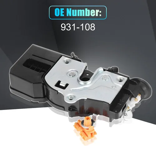 Miniatura 4 de X AUTOHAUX Motor de actuador de cerradura de puerta eléctrica Lado trasero izquierdo 931-108 para Cadillac Escalade 2007-2014 para Chevrolet