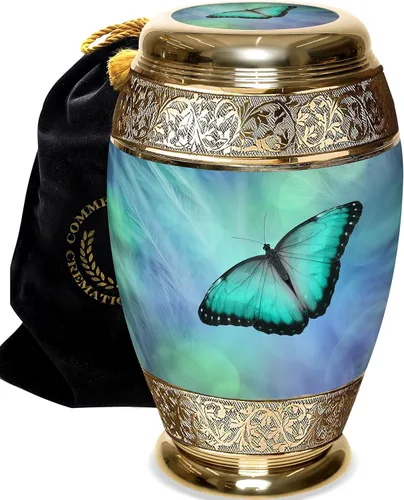 Urnas de Cremación Conmemorativas para Cenizas Humanas de Adultas Femeninas - Urnas Personalizadas y Decorativas - Urnas Bellamente Hechas a Mano