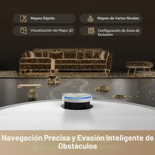 Miniatura 6 de DREAME L60 Pro Ultra Robot Aspirador y Trapeador Blanco