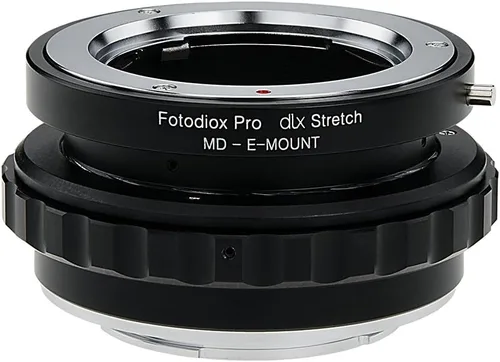 Miniatura 3 de Fotodiox Adaptador de montaje de lente extensible DLX compatible con lentes Minolta MD a cámaras Sony E-Mount