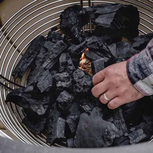 Miniatura 3 de Accesorio de parrilla Kamado Joe de acero inoxidable para carbón para crear múltiples zonas de cocción para todas las parrillas de carbón